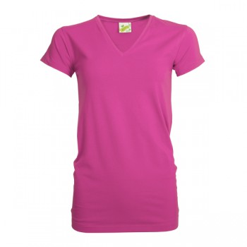 Personality V-neck t-shirt for her