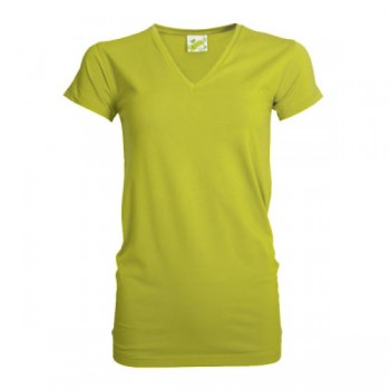 Personality V-neck t-shirt for her