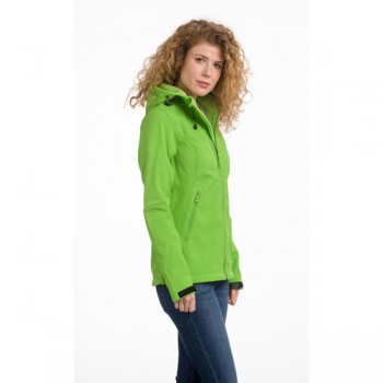 Jacket hooded softshell for her